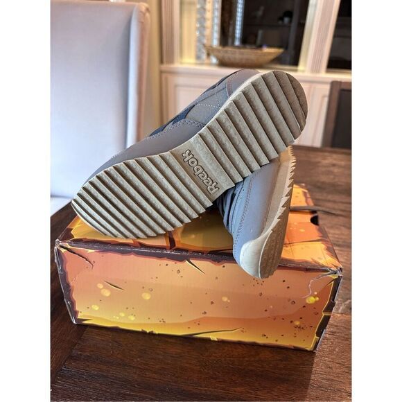 Reebok Classic Leather Ripple Hq6253 Pure Gray Jurassic World unisex sneaker for - Picture 10 of 12